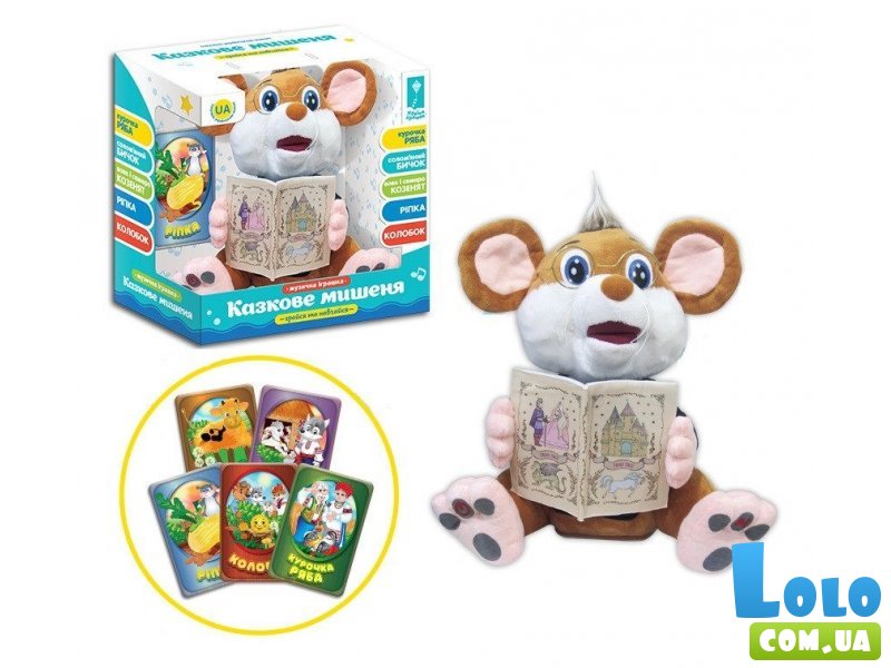 Интерактивная игрушка Мышонок-сказочник (укр.)