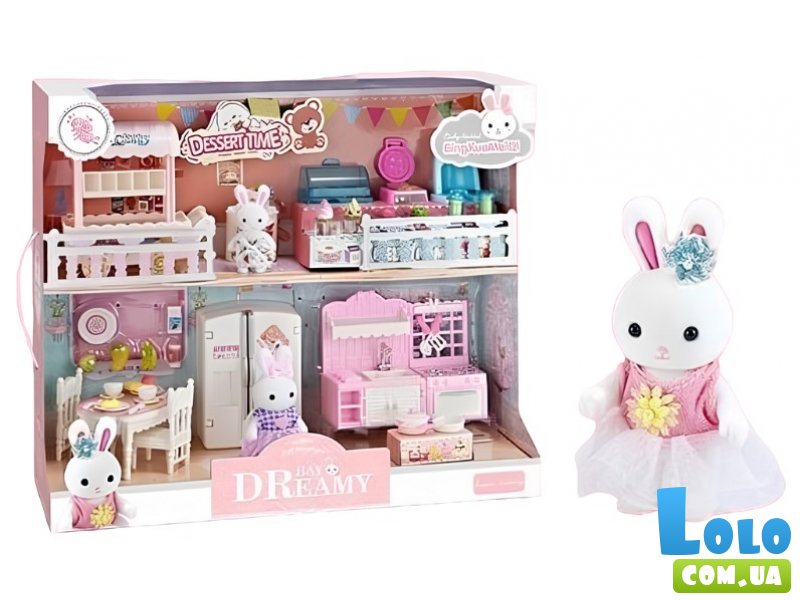 Игровой набор с флоксовыми животными Время десертов (в ассортименте)