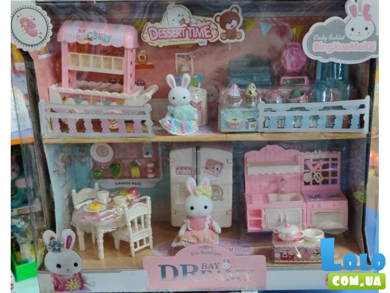 Игровой набор с флоксовыми животными Время десертов (в ассортименте)