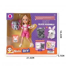 Кукла Nini с игрушкой-конструктором (в ассортименте)
