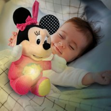 Мягкая игрушка-ночник Baby Minnie, Clementoni
