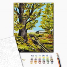 Картина по номерам Старый дуб ©Bona, Brushme (40х50 см)