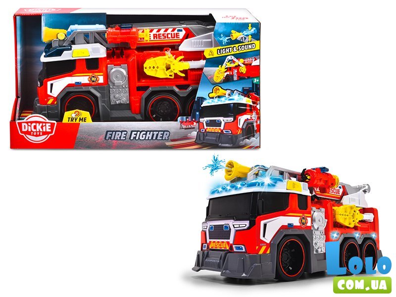 Пожарная машина Борец с огнем, Dickie Toys