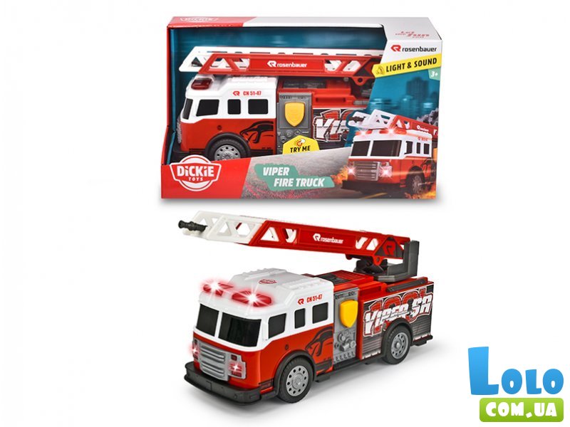 Пожарная машина Вайпер, Dickie Toys