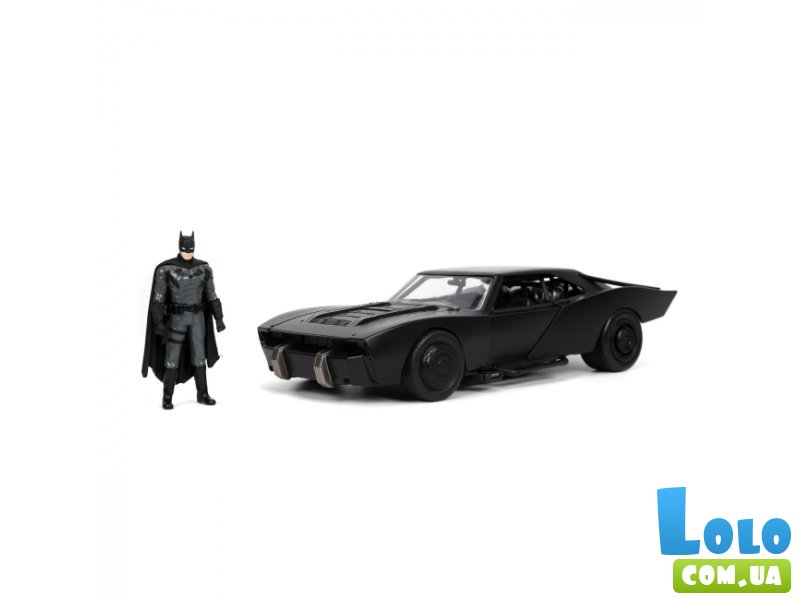 Машина металлическая Бэтмобиль с фигуркой Бэтмена, Jada