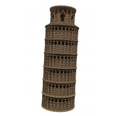 Картонный 3D пазл Пизанская башня, Cartonic, 160 эл.