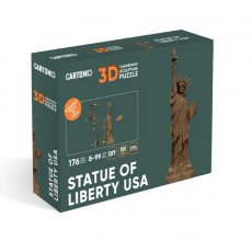 Картонный 3D пазл  Статуя Свободы, Cartonic, 176 эл.