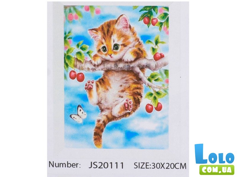 Алмазная мозаика Котенок, TK Group (30х20 см)