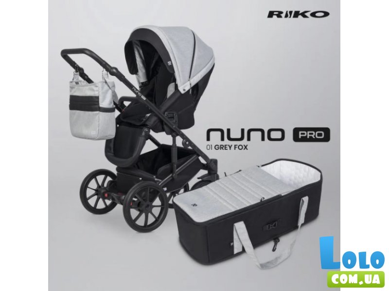 Прогулочная коляска Nuno Pro, Riko (grey fox)