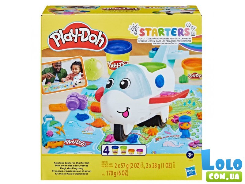 Набор для творчества с пластилином Самолет-исследователь, Play-Doh
