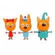 Набор фигурок Три кота: Коржик, Карамелька и Компот