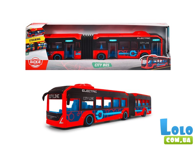 Городской автобус Вольво 7900Е, Dickie Toys