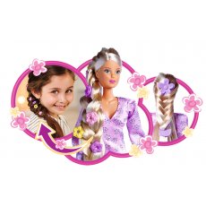 Кукла Штеффи Цветочная прическа с аксессуарами, Simba