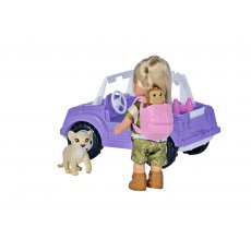 Кукла Эви Сафари с машиной и аксессуарами, Simba