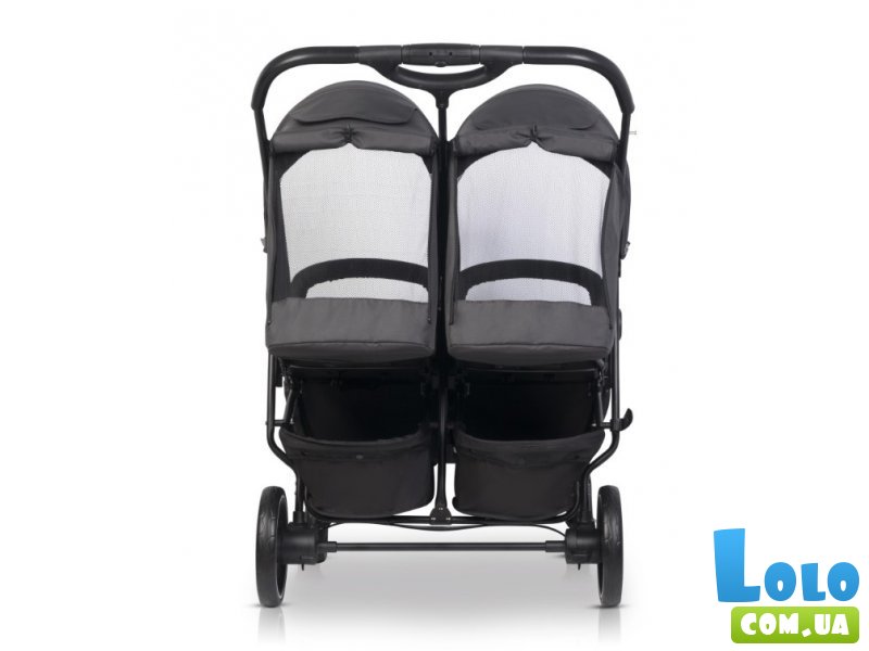 Коляска для двойни Doblo 2024, EasyGo (iron)