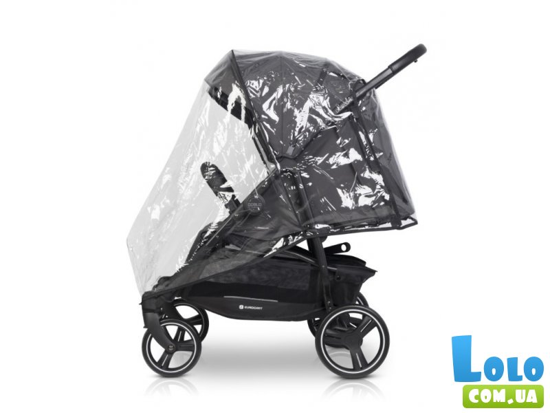 Коляска для двойни Doblo 2024, EasyGo (iron)