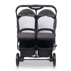 Коляска для двойни Doblo 2024, EasyGo (iron)