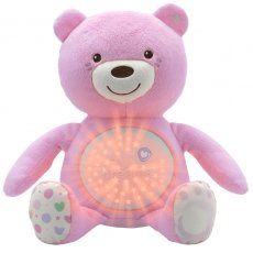 Интерактивная музыкальная игрушка Медвежонок, Chicco (розовый)