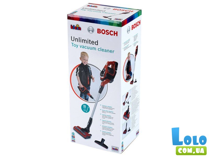 Дитячий пилосос Bosch Unlimited, Klein (красный)