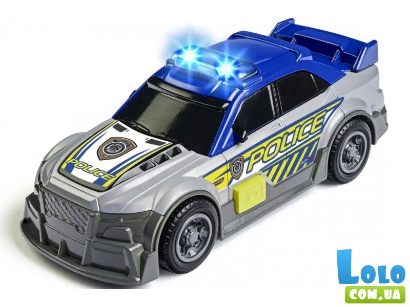 Машина Полиция с открывающимся багажником, Dickie Toys