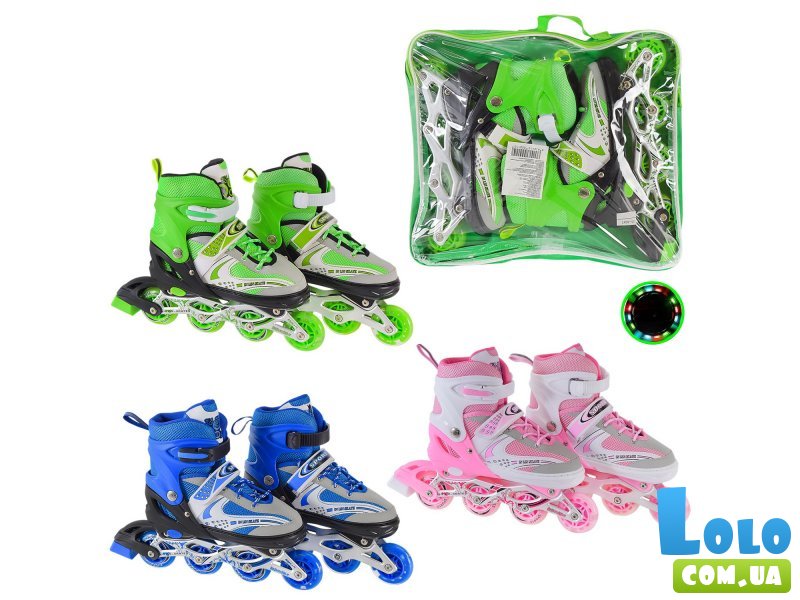 Детские ролики, L 39-43, (в ассортименте)