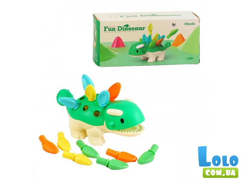 Развивающая игрушка Динозаврик