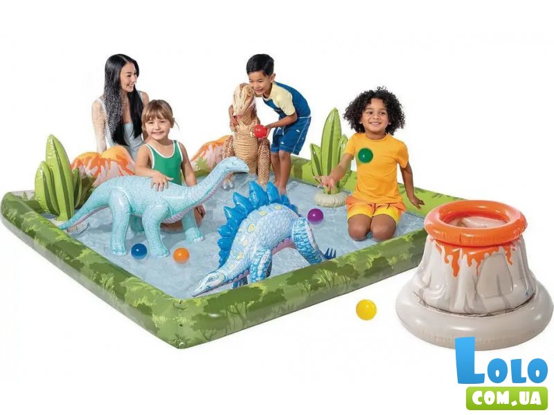 Бассейн-игровой центр Парк динозавров, Intex