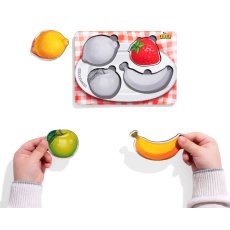 Деревянная рамка-вкладыш Фрукты, Ubee