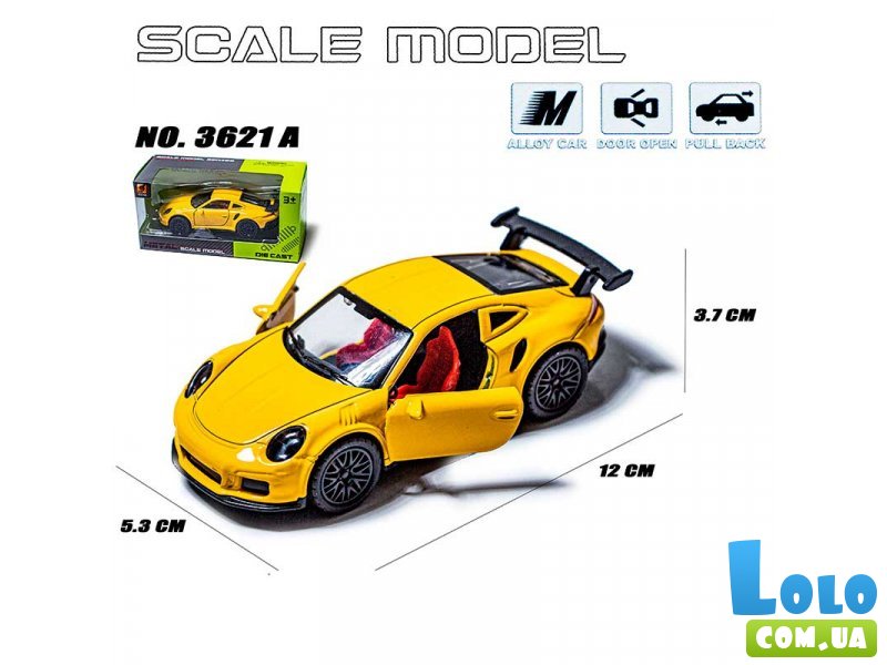 Машина металлическая Scale