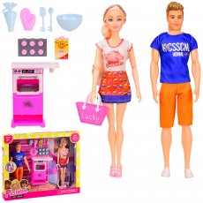 Набор кукол Барби и Кен с мебелью и аксессуарами