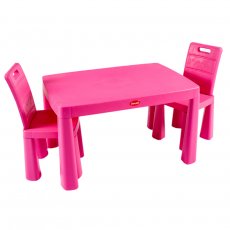 Детский стол со стульями, Doloni (розовый)