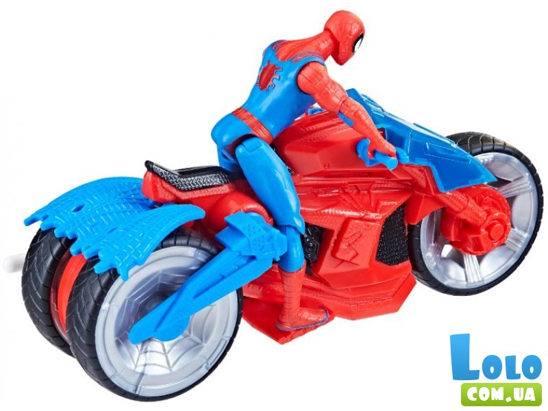 Набор игрушечный транспорт человека-паук с фигуркой, Hasbro