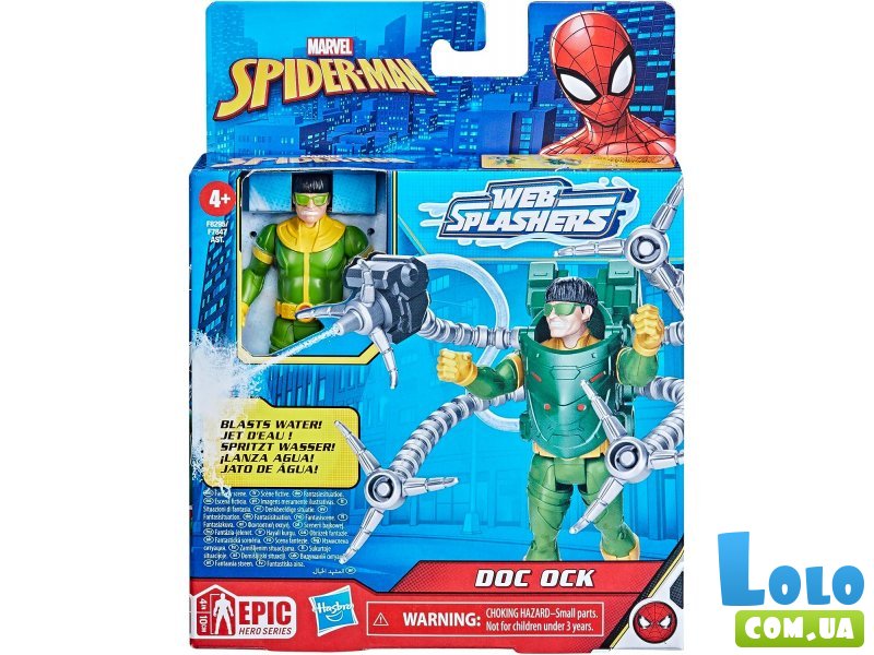 Фигурка Marvel Spider Man Web Splashers Doc Ock Доктор Октопус, Hasbro