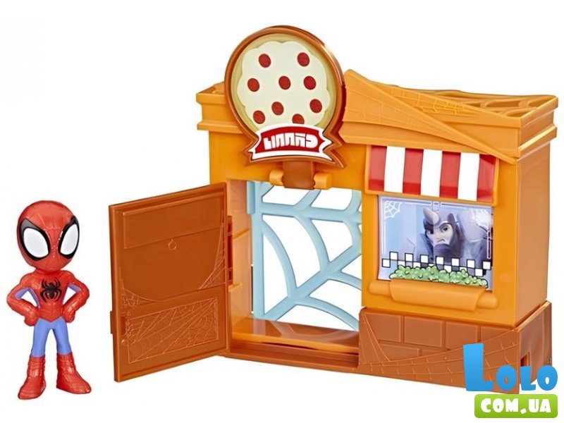 Игровой набор Город из блоков с фигуркой Человека-паука, Hasbro