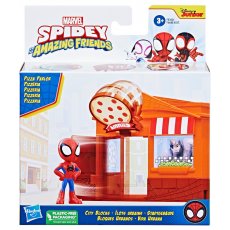 Игровой набор Город из блоков с фигуркой Человека-паука, Hasbro