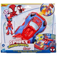 Игровой набор Marvel Spidey and his amazing friends Glow tech Crawler, Hasbro