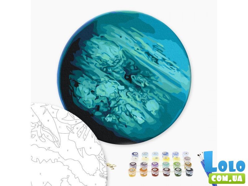 Картина по номерам Уран, Brushme (40 см)