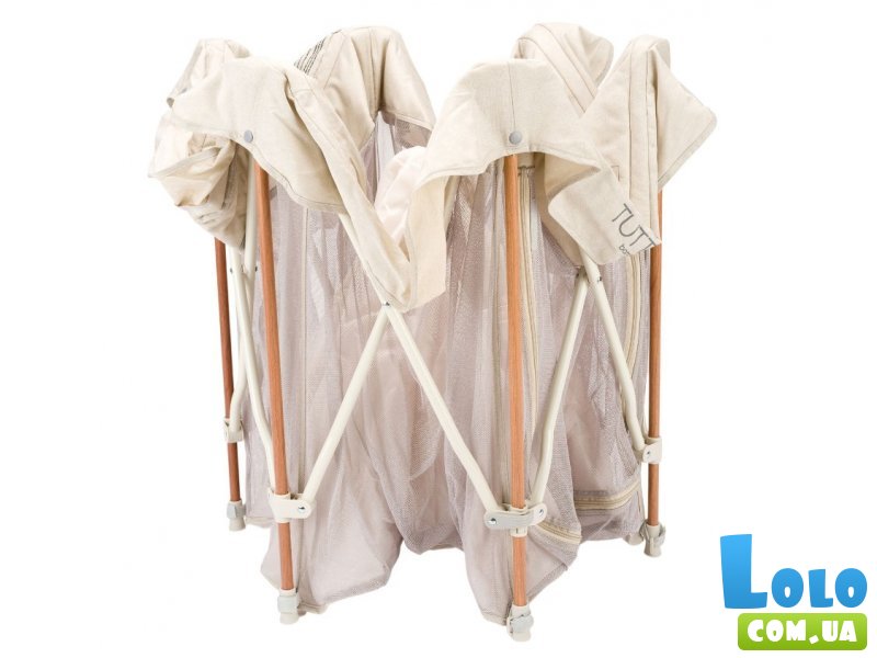 Детский манеж Hexa, Tutti Bambini (бежевый)