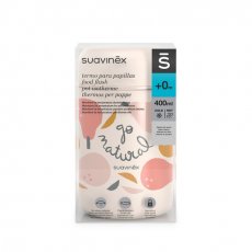 Термос для еды Go natural, Suavinex (бежевый / розовая груша), 400 мл