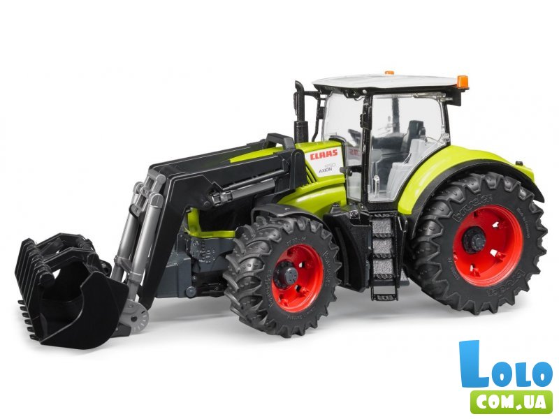 Трактор Claas Axion 950 с погрузчиком, Bruder