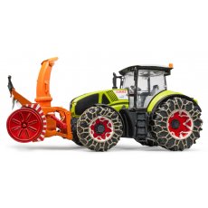 Трактор Claas Axion 950 для уборки снега, Bruder