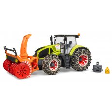 Трактор Claas Axion 950 для уборки снега, Bruder