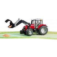 Трактор Massey Ferguson 7624 с передним погрузчиком, Bruder