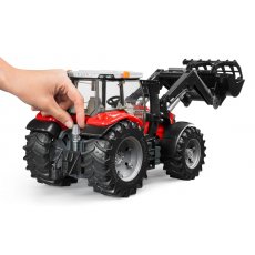 Трактор Massey Ferguson 7624 с передним погрузчиком, Bruder