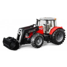 Трактор Massey Ferguson 7624 с передним погрузчиком, Bruder