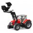 Трактор Massey Ferguson 7624 с передним погрузчиком, Bruder