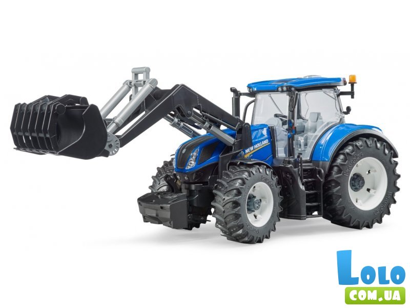 Трактор New Holland с погрузчиком, Bruder