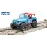 Джип Jeep Cross country с фигуркой гонщика, Bruder