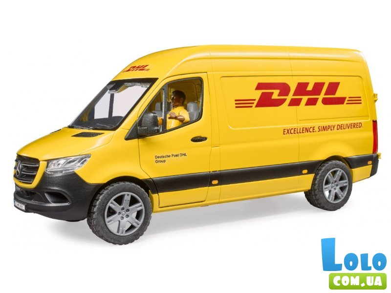 Машина Курьер DHL с фигуркой, Bruder