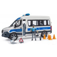 Набор игрушечный полицейский автомобиль MB Sprinter с полицейским и аксессуарами, Bruder